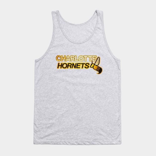 Charlotte Hornets Football Tank Top by Kitta’s Shop